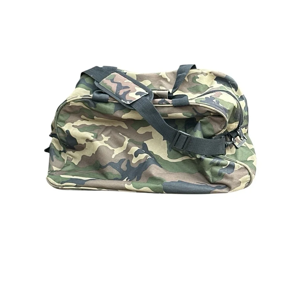 National Barrel‎ Horse Association NBHA Camo Double Handle Duffle Bag With Strap